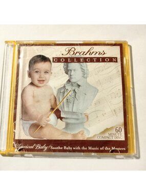 Brahms Collection Classical Baby Music 60 Min CD Soothe Baby Master Compositions